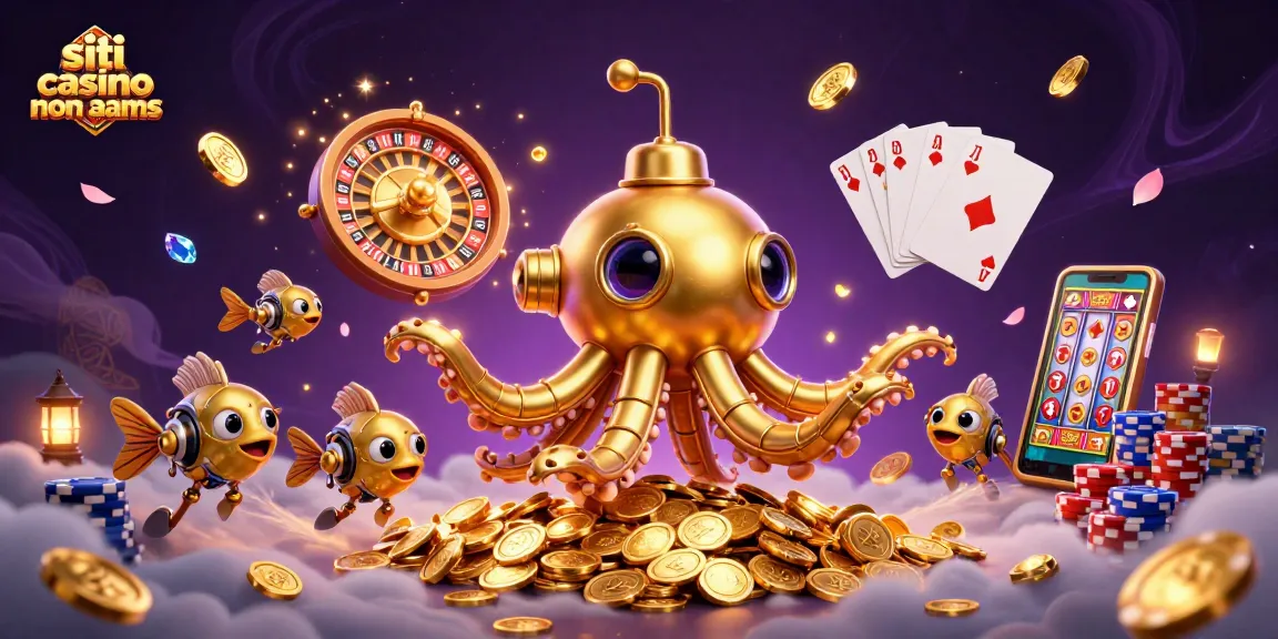 Experience thrilling action at siti casino non aams with the kraken submarine and engaging casino elements.