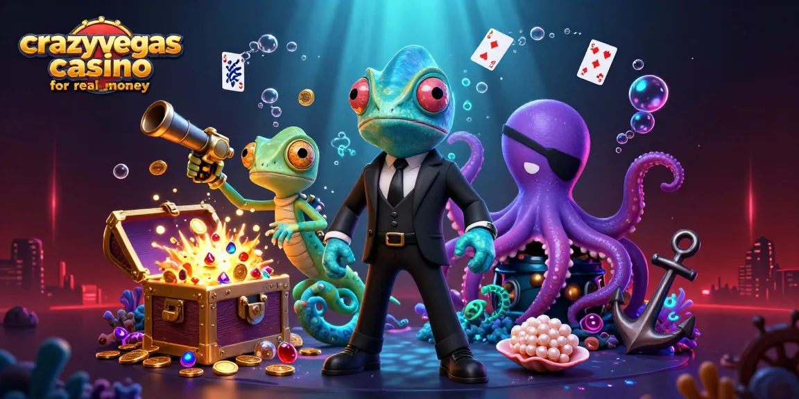 Experience thrilling moments at crazyvegas casino for real money with vibrant gaming action and unique characters.