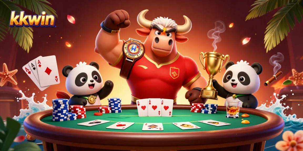 Experience thrilling gaming moments with kkwin while enjoying poker excitement in a vibrant casino scene.
