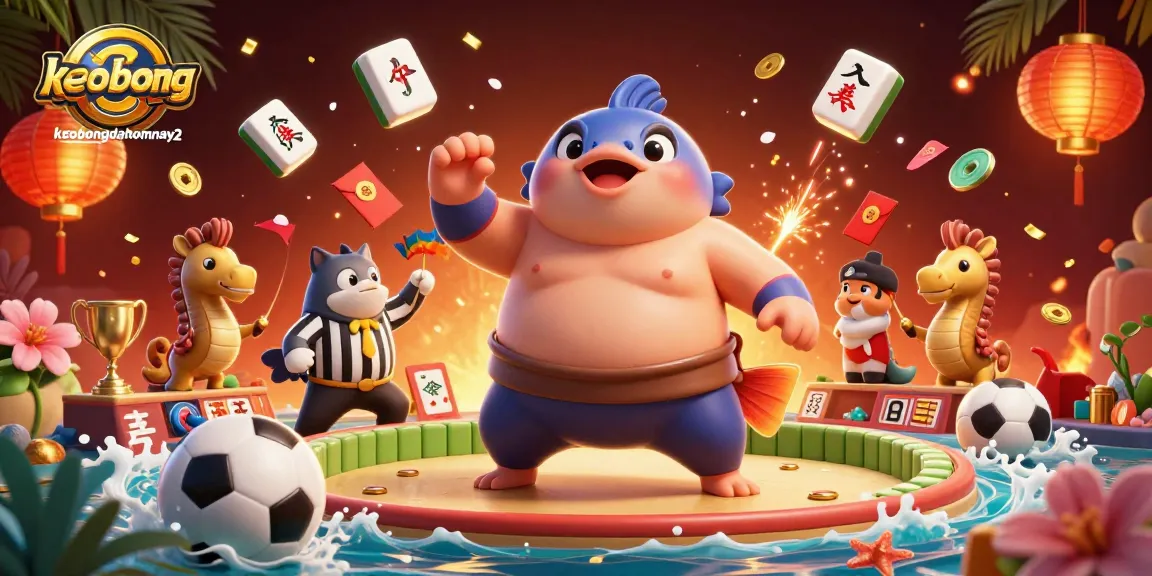 Engage with keobongdahomnay2 and experience thrilling sports betting action in an exciting underwater scene.